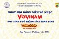 SÔI NỔI NGÀY HỘI ĐỒNG DIỄN VÕ NHẠC VOVINAM – LAN TỎA TINH THẦN KHỎE ĐỂ HỌC TẬP, RÈN LUYỆN